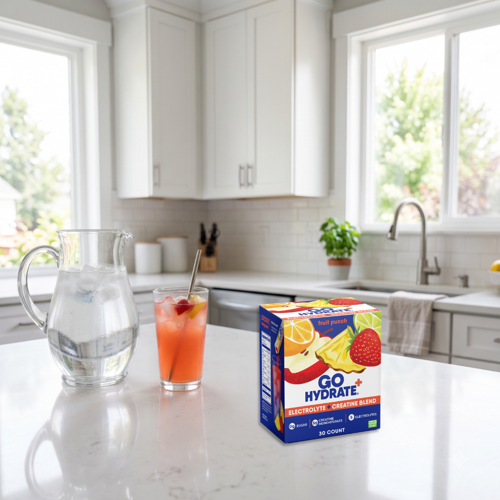 GoHydrate+ Creatine Fruit Punch