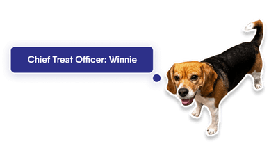 Chief treat officer: Winnie