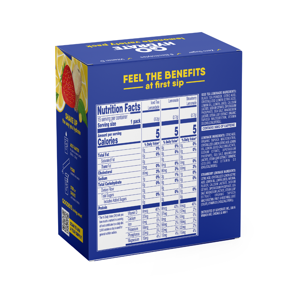 Lemonade Variety Pack - 15 pack
