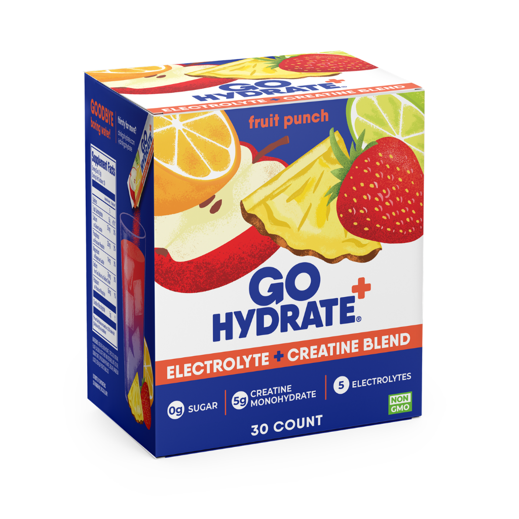 GoHydrate+ Creatine Fruit Punch